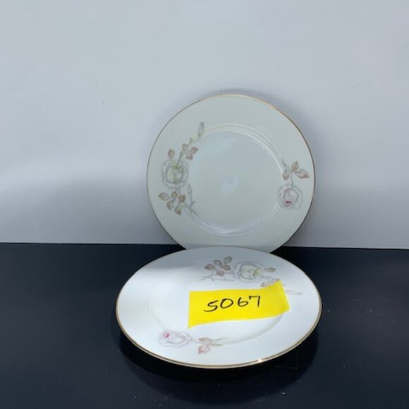 5067 Johann Haviland Sweetheart Rose SALAD /BB Bavaria Germany 2ea - Picture 7 of 7